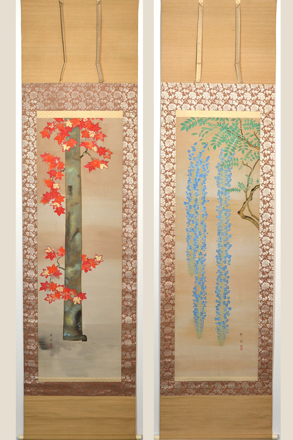 作品紹介 | 酒井抱祝(酒井唯一) 藤花紅葉